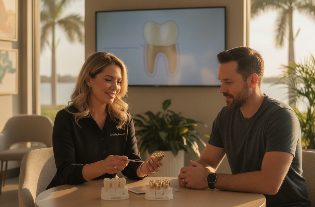 What Is a Dental Crown Made Of — and Which Type Is Right for You in Tampa?